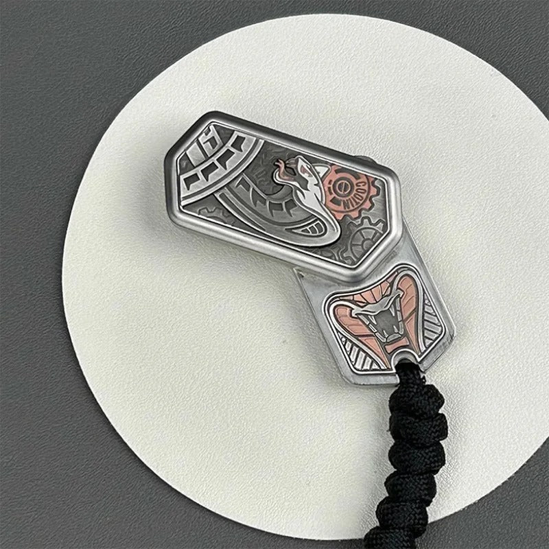 Big Snake S.S Magnetic Push Slider – EDC Fidget Toy for Stress Relief, Focus & Stylish Gifting