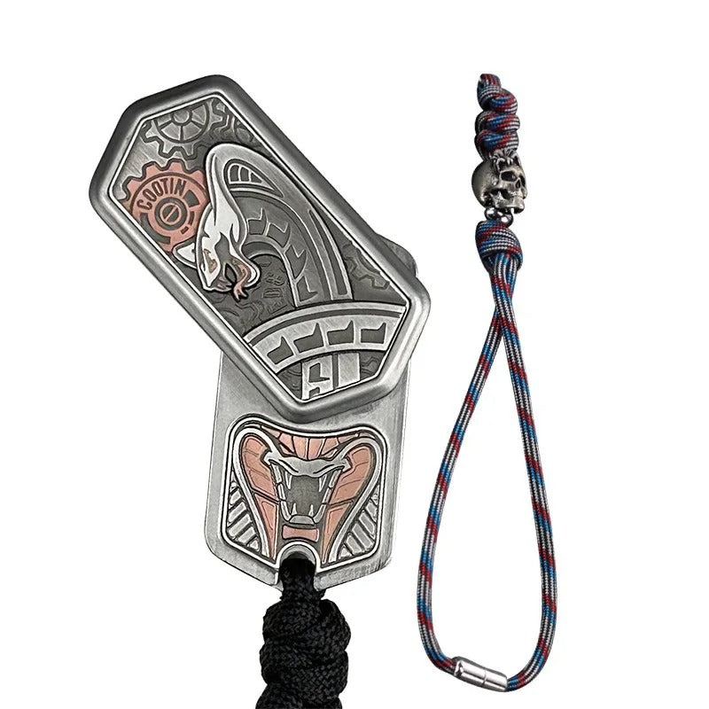 Big Snake S.S Magnetic Push Slider – EDC Fidget Toy for Stress Relief, Focus & Stylish Gifting